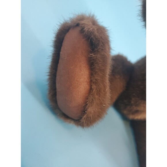 Boyds Plush Bear Vintage 90's 5 Way Jointed Brown Appx 16" Read - Picture 7 of 13